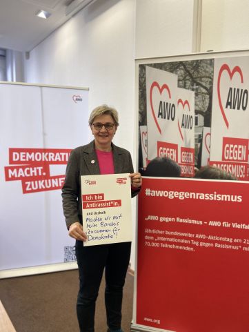 Claudia Mandrysch: Ich bin Antirassistin und deshalb machen wir mit beim Bündnis "Zusammen für Demokratie"